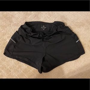 Althleta Black Workout Shorts